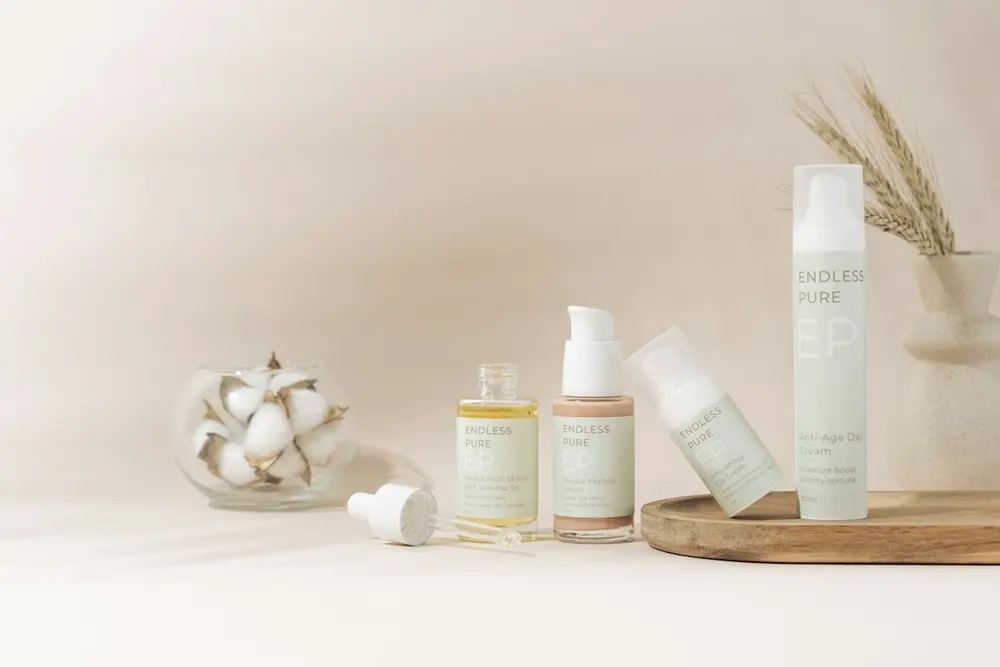 Produits de soin — photographie d’ambiance