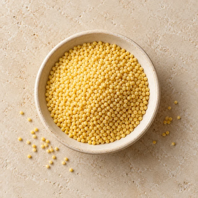 Photo d’illustration : millet dans une coupelle